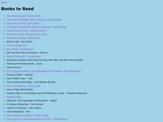 topics/books-to-read screenshot