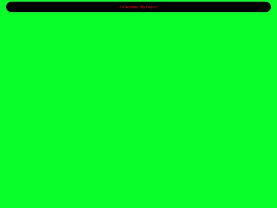Projects screenshot