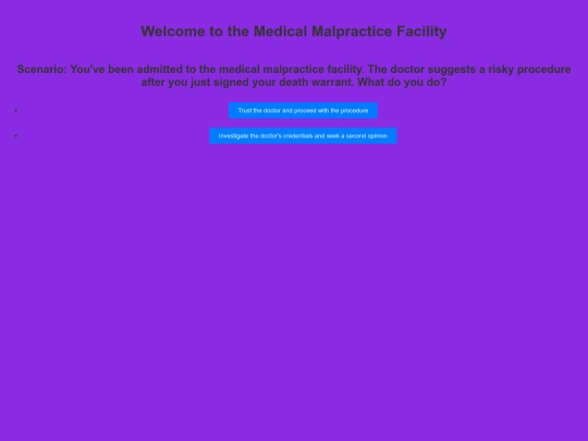 medicalmalpractice screenshot