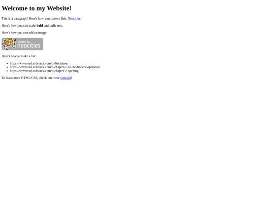 finders screenshot