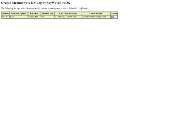 MWLogs/ORMWLog screenshot