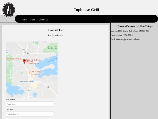 contactus screenshot