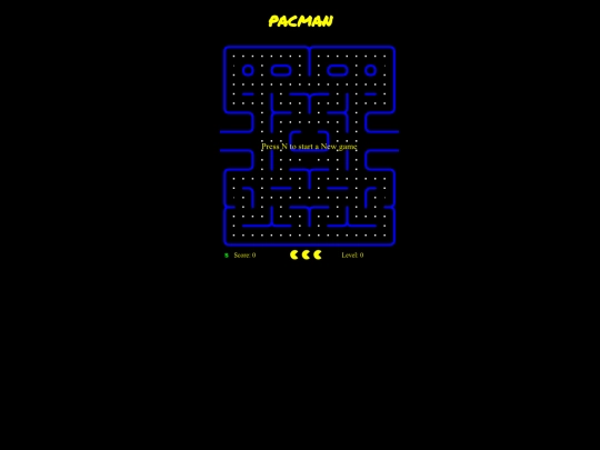 programació/games/pacman screenshot
