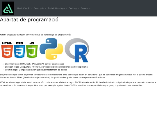 programació screenshot