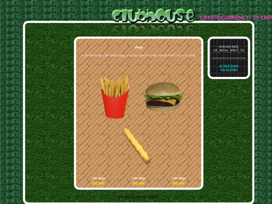 shop screenshot