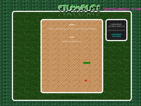 snake screenshot