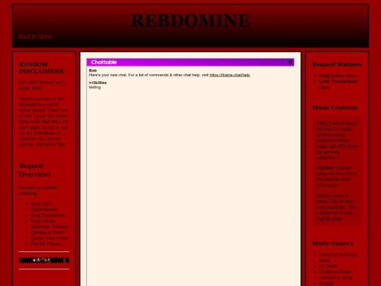 chat screenshot