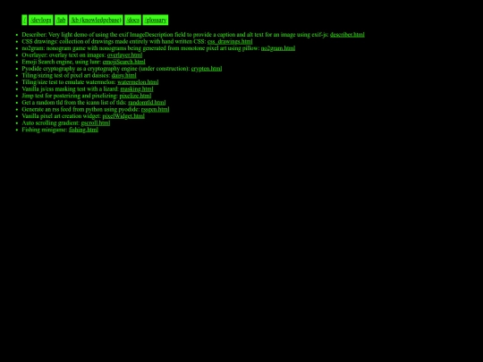 lab/experiments screenshot