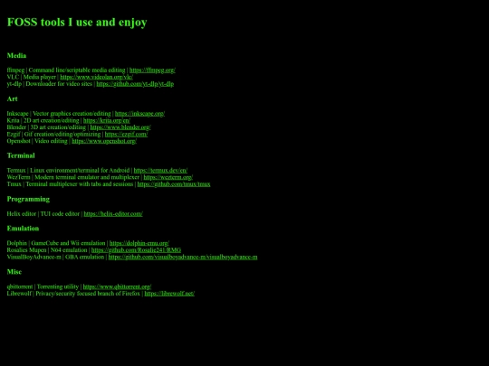 tools screenshot