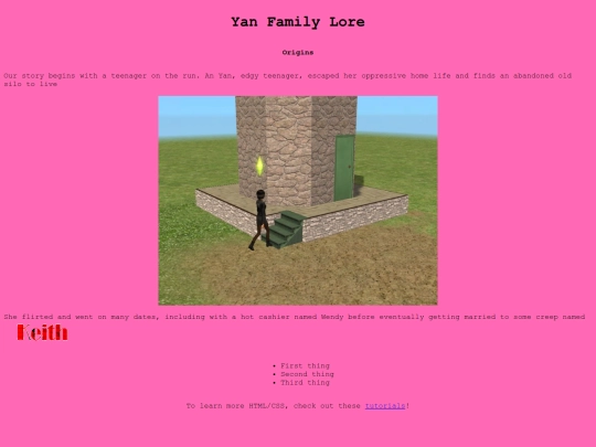 lore screenshot