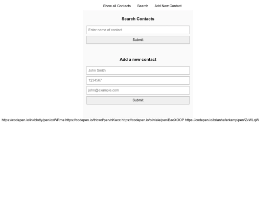 CODE/test screenshot