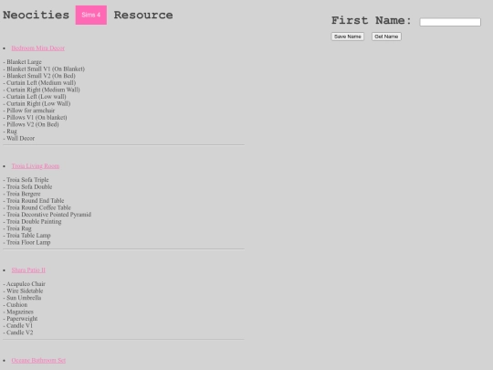 Personal/tsr screenshot