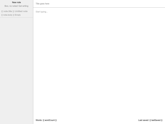 Profile/Notepad screenshot