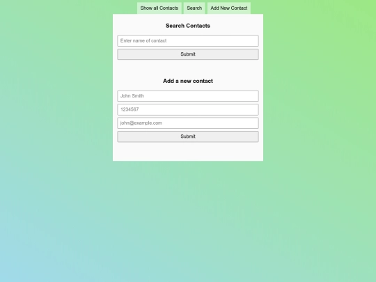 Profile/contact screenshot