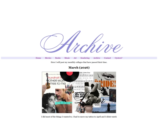 Archive screenshot