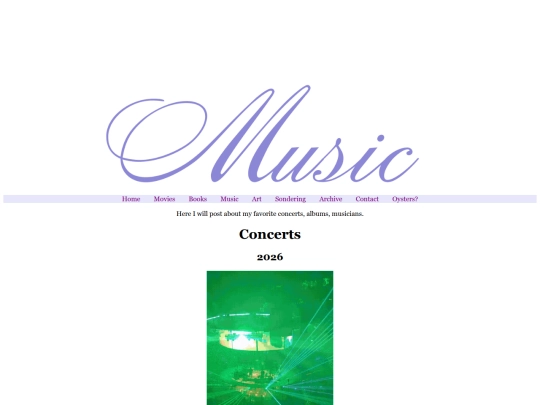 Music screenshot