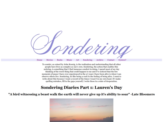 Sondering screenshot