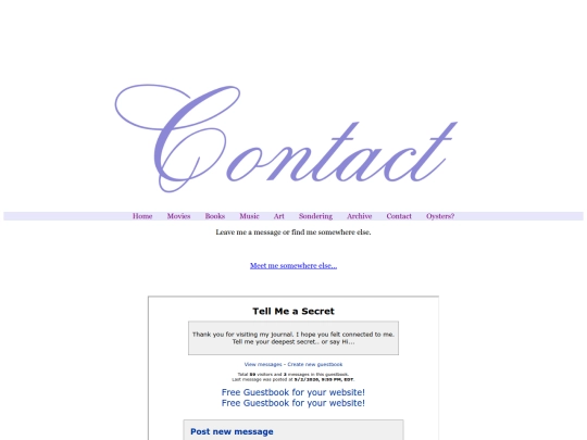 contact screenshot