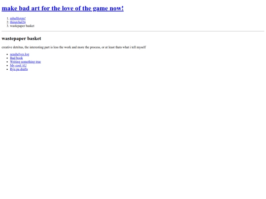 thingchal26/wastepaper-basket screenshot