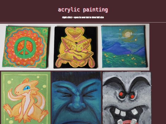 acrylic screenshot