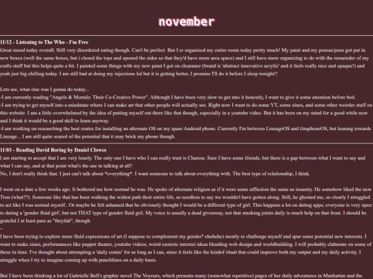 november screenshot