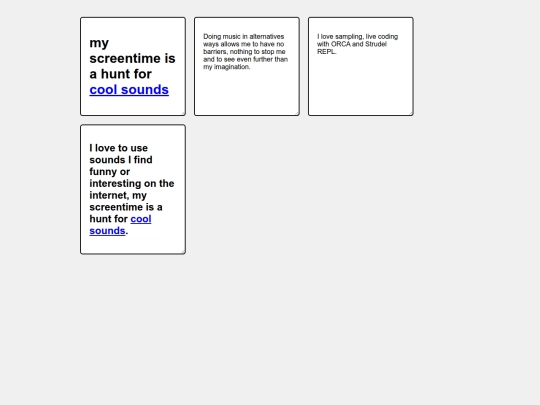 alternative screenshot