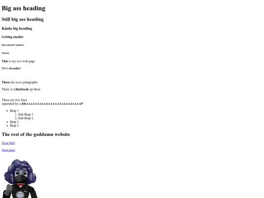 testing screenshot