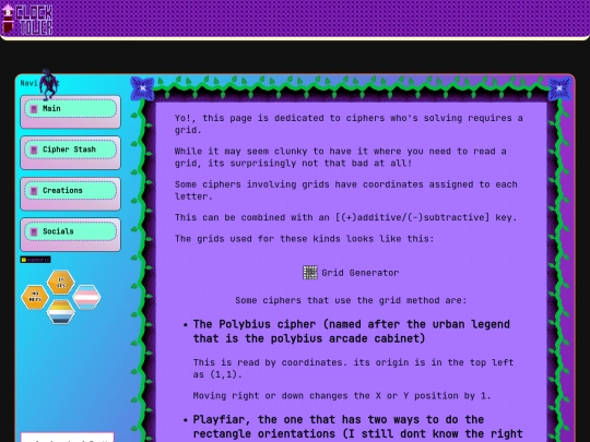 GridCiphers screenshot