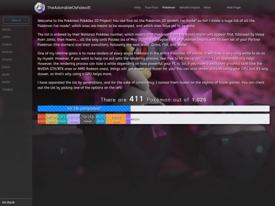 content/Pokemon/Pokedex screenshot