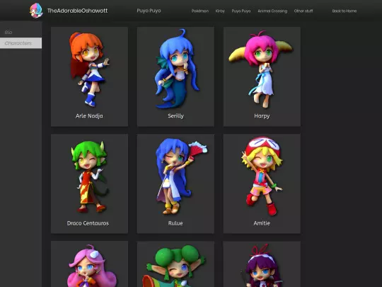 content/PuyoPuyo/Characters screenshot