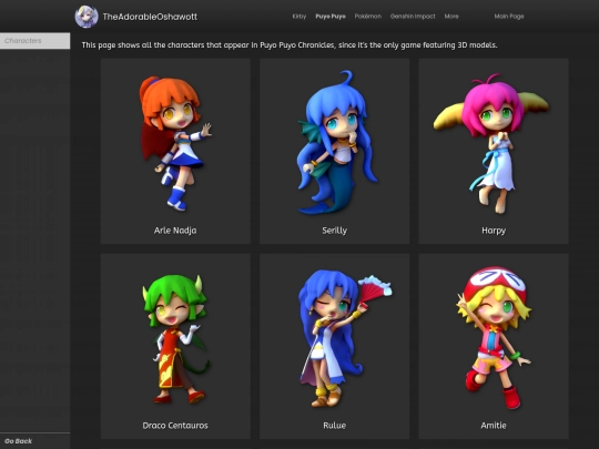 content/Puyo_Puyo/Characters screenshot