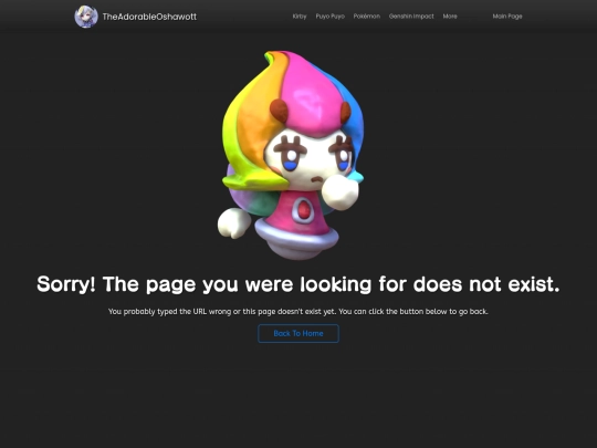 not_found screenshot