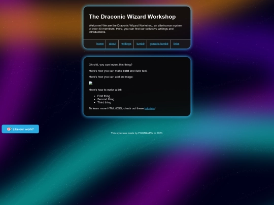 html/template screenshot