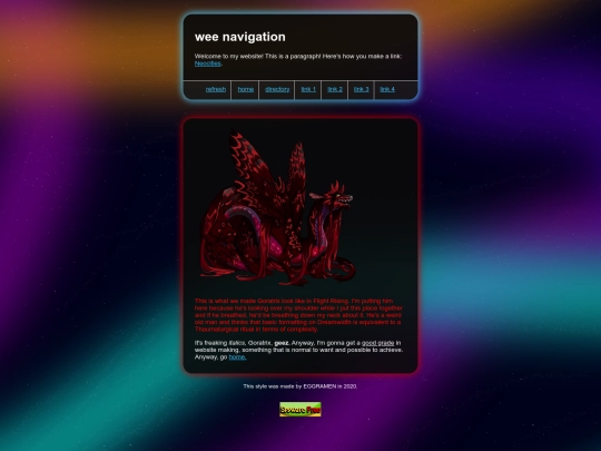 html/testdirectory screenshot