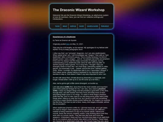 html/writings/tanix/deathclaw_experiences screenshot
