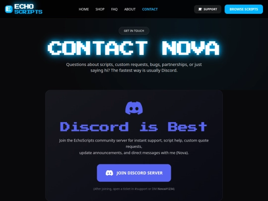 contact screenshot