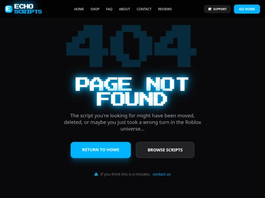 not_found screenshot