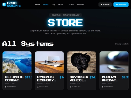 store screenshot