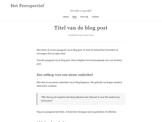 blog/eerste-post.html screenshot