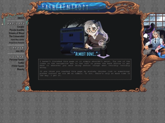 Consecrated/not_found screenshot