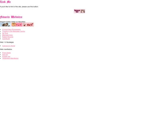 links screenshot