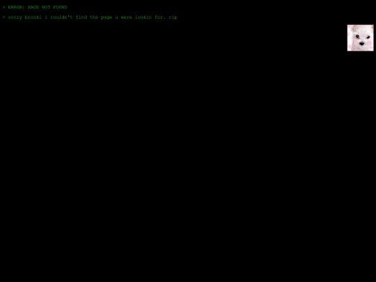 not_found screenshot