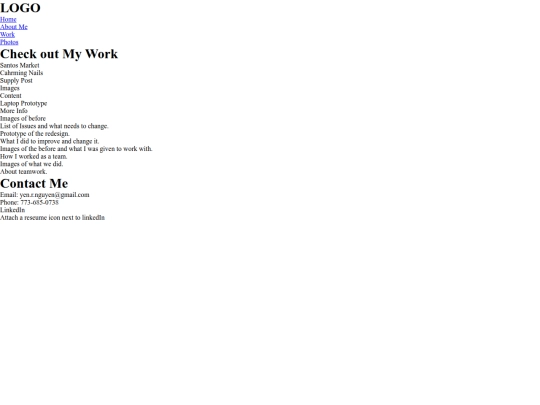 work screenshot