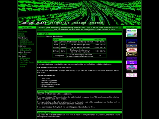 breeding screenshot