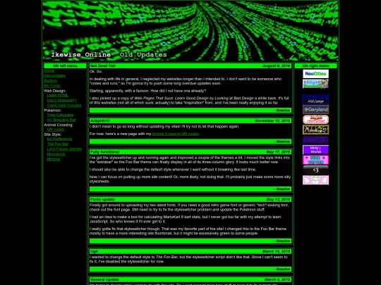 oldupdates screenshot