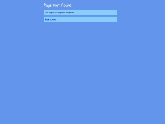 not_found screenshot