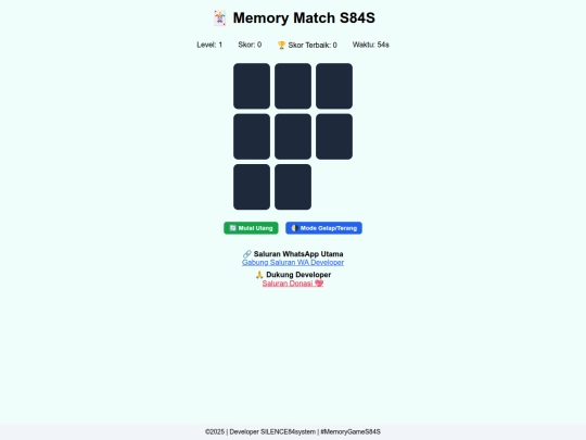 MemoryGs84s/MemoryGameS84S screenshot