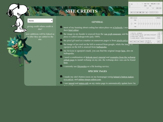 credits screenshot