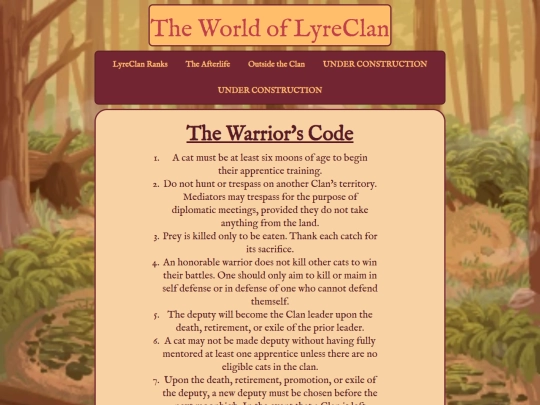 lore screenshot