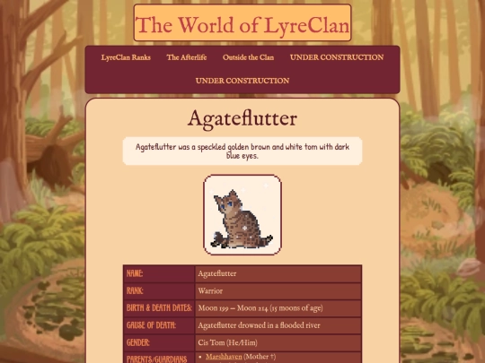 lyrecats/agate screenshot